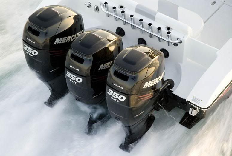 Proper outboard engine height.